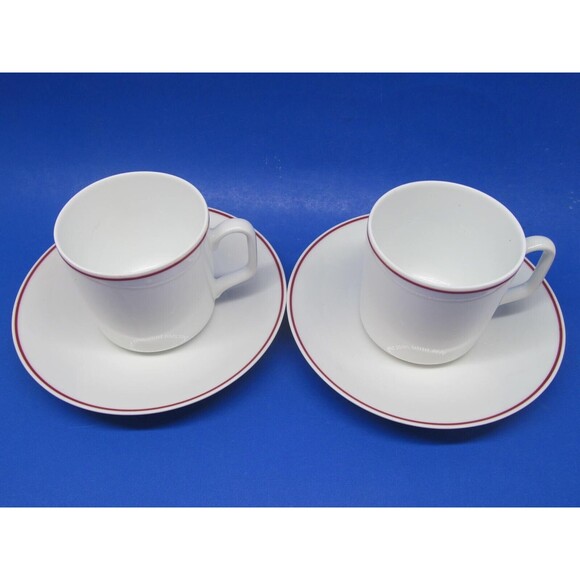 Royal Limoges Porcelaine Dure France Cup  Saucer Sets Bundle of 2 - Picture 12 of 16